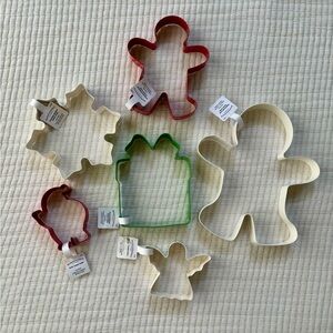 Wondershop by Target Christmas Cookie Cutters Lot of 6 Different Shapes NWT